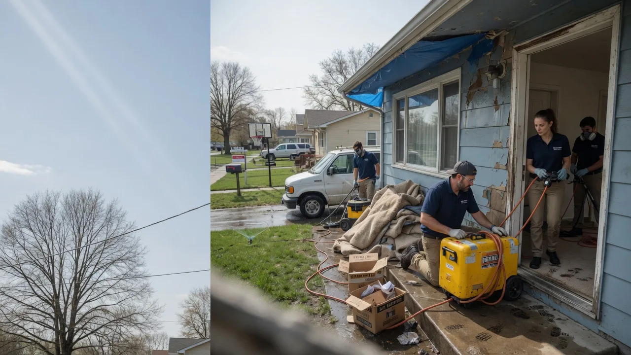 Basement Flood Cleanup in Columbus, TX near me